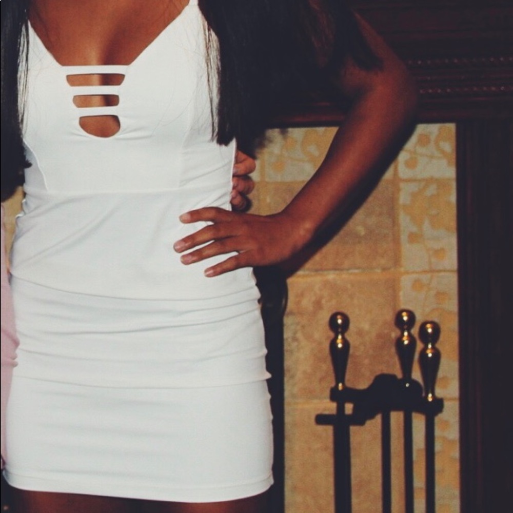 Forever21 White Bodycon Dress
